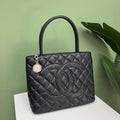 Chanel Black & Silver Hilton Tote 2
