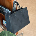Louis Vuitton Onthego GM Black Bag