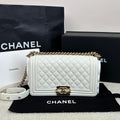 Chanel Le Boy Medium White