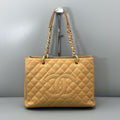 Chanel Beige Caviar GST