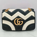 Gucci GG Marmont Medium Black & White