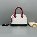 Louis Vuitton Alma BB Epi White