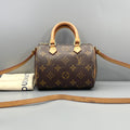 Louis Vuitton Monogram Canvas Nano Speedy