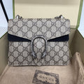 Gucci Medium Dionysus Shoulder Bag in GG Supreme Coated