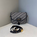 Dior Bobby Medium, Oblique Jacquard, Calfskin Trims