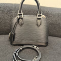 Louis Vuitton Alma BB, Black Epi Leather