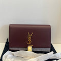 Saint Laurent Kate Small Burgundy
