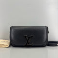 Louis Vuitton Epi Leather LV Logo Flap