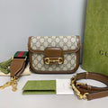 Gucci Horsebit 1955 Mini Shoulder Bag GG Supreme Canvas