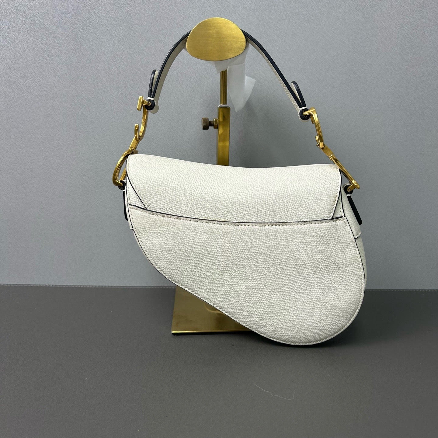 Christian Dior Saddle Medium White