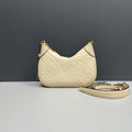 Louis Vuitton Boulogne Bag White Monogram Empreinte Leather
