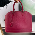 Louis Vuitton Alma GM Epi Hot Pink