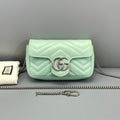 Gucci Mint Green GG Marmont Mini