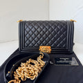 Chanel Boy Medium Handbag Black