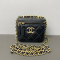 Chanel Black Caviar Quilted Mini