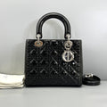 Dior Lady Dior Black Patent