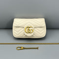 Gucci Super Mini GG Marmont White