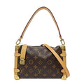 Louis Vuitton Side Trunk MM Monogram Vachetta