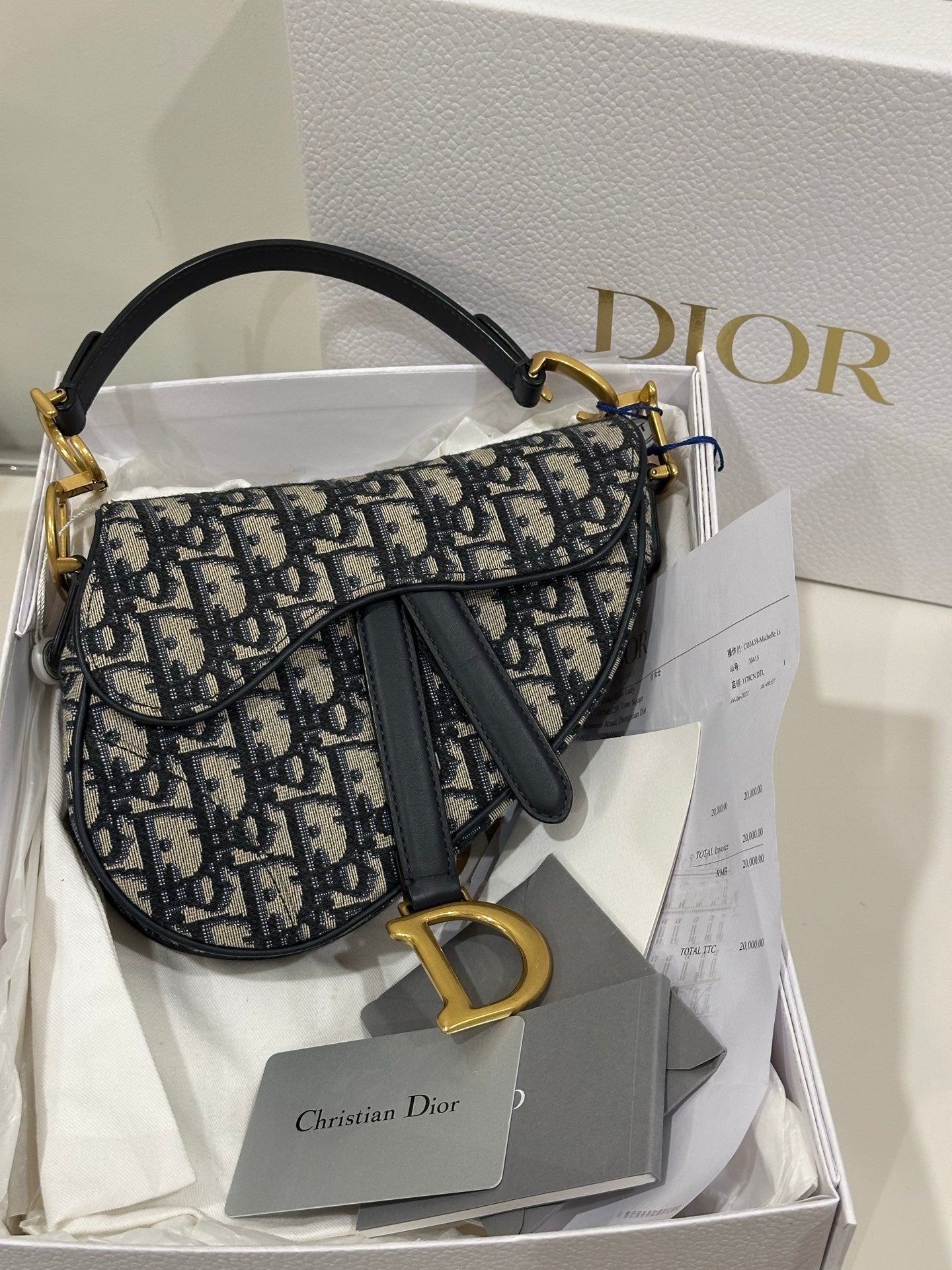 Dior saddle mini