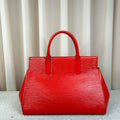 Louis Vuitton Marly Medium Red Epi Leather Tote Bag