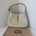 Gucci Jackie 1961 Small Shoulder Bag White Smooth Leather