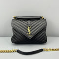 Saint Laurent YSL Collège Medium Black