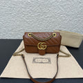 Gucci Marmont Flap Mini Tan