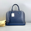 Louis Vuitton Alma PM Navy Epi