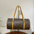 Louis Vuitton Monogram Canvas Papillon 30 Top Handle Tote Bag