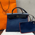 Hermès Herbag 31, Deep Blue