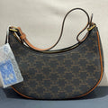 Celine Ava Triomphe Hobo, Triomphe Canvas