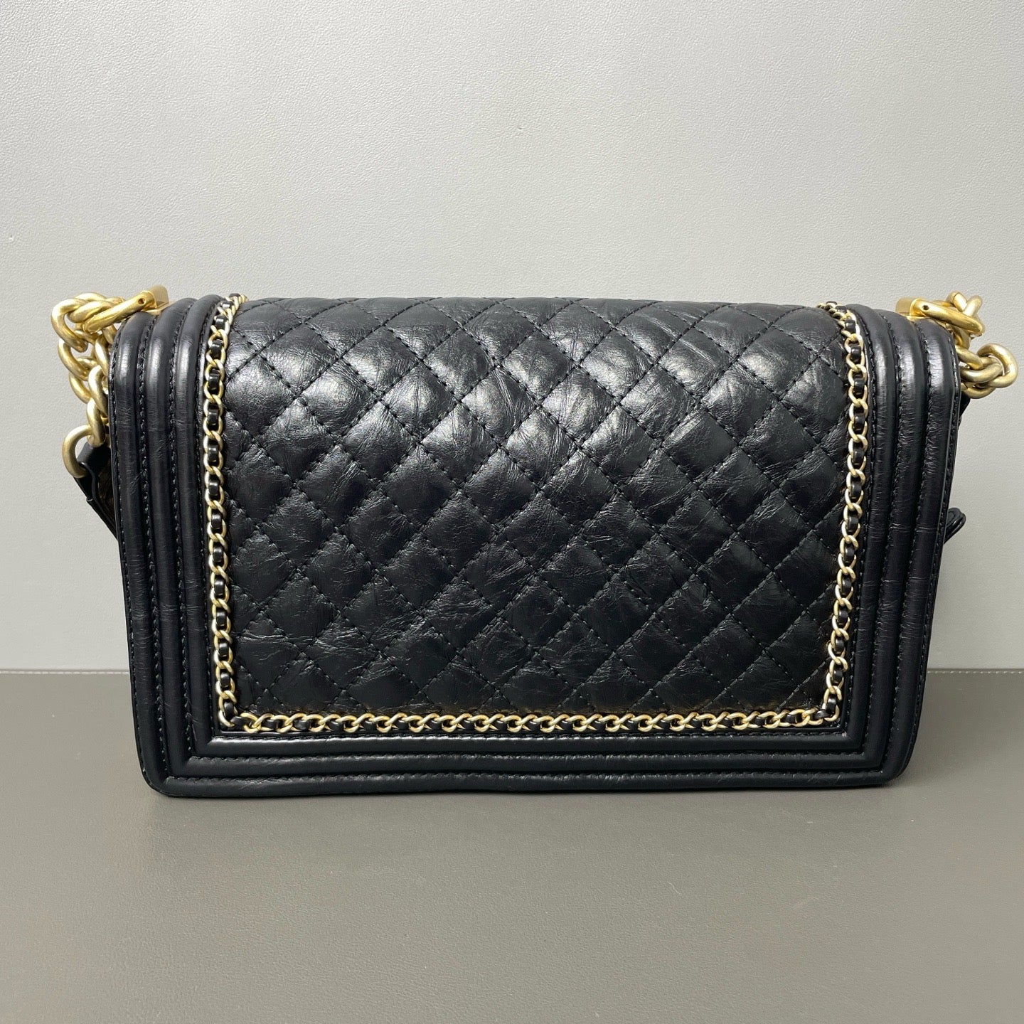 Chanel Le Boy Large Black （serias23）