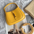 Gucci Jackie 1961 Mini Yellow Leather Shoulder Bag