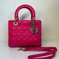 Lady Dior pink medium