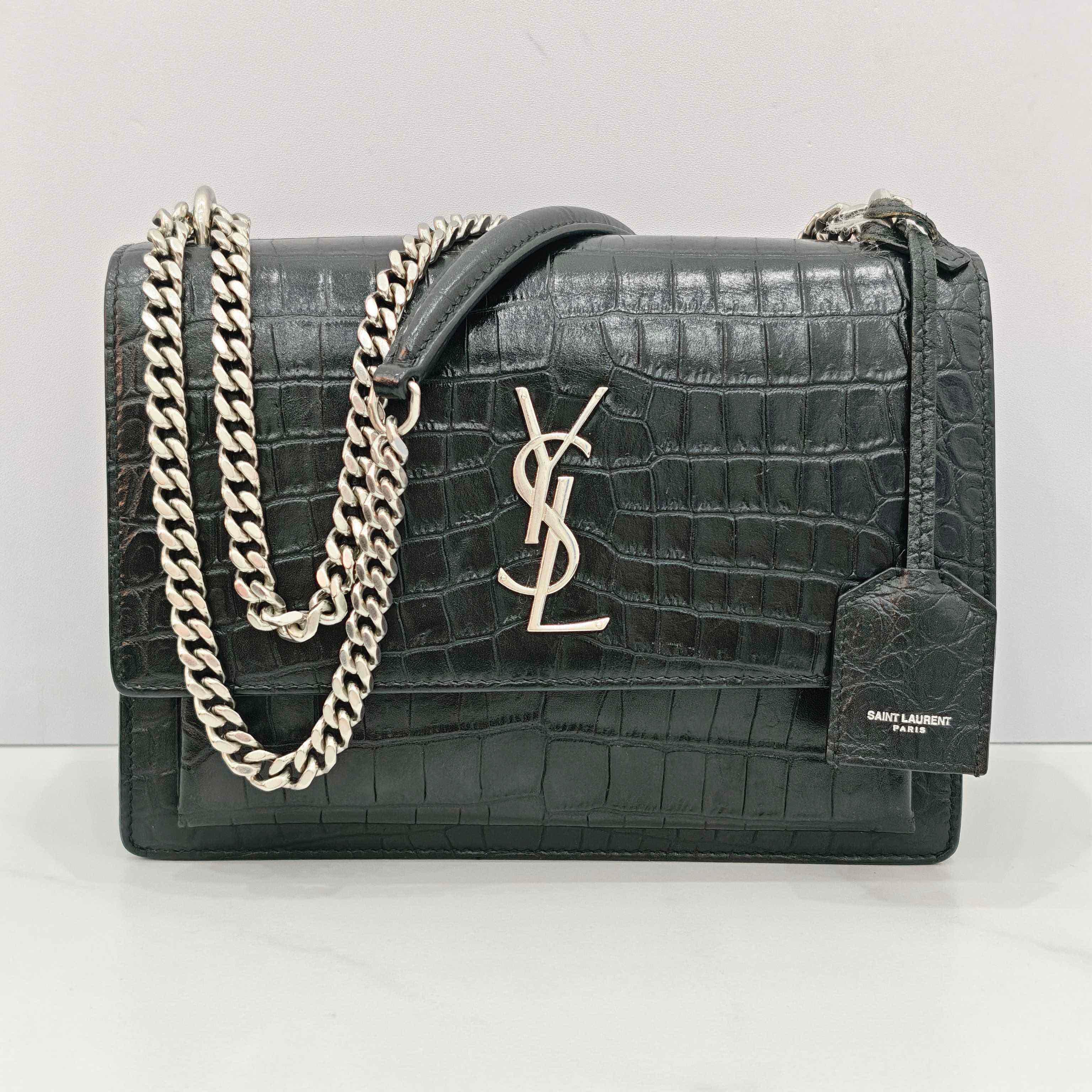 Saint Laurent Sunset Medium Black