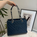 Chanel GST Grand Shopping Tote Blue