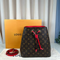 LV Néonoé MM Bag Monogram Red