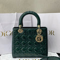 Lady Dior Green Medium 2019