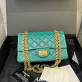 Chanel 2.55 Mini, Green Reissue Calfskin