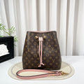 LOUIS VUITTON Neonoe Monogram Pink Bucket Bag