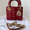 Dior Mini Lady Dior 3-Gusset Handbag