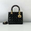 Christian Dior Lady Dior Medium Black