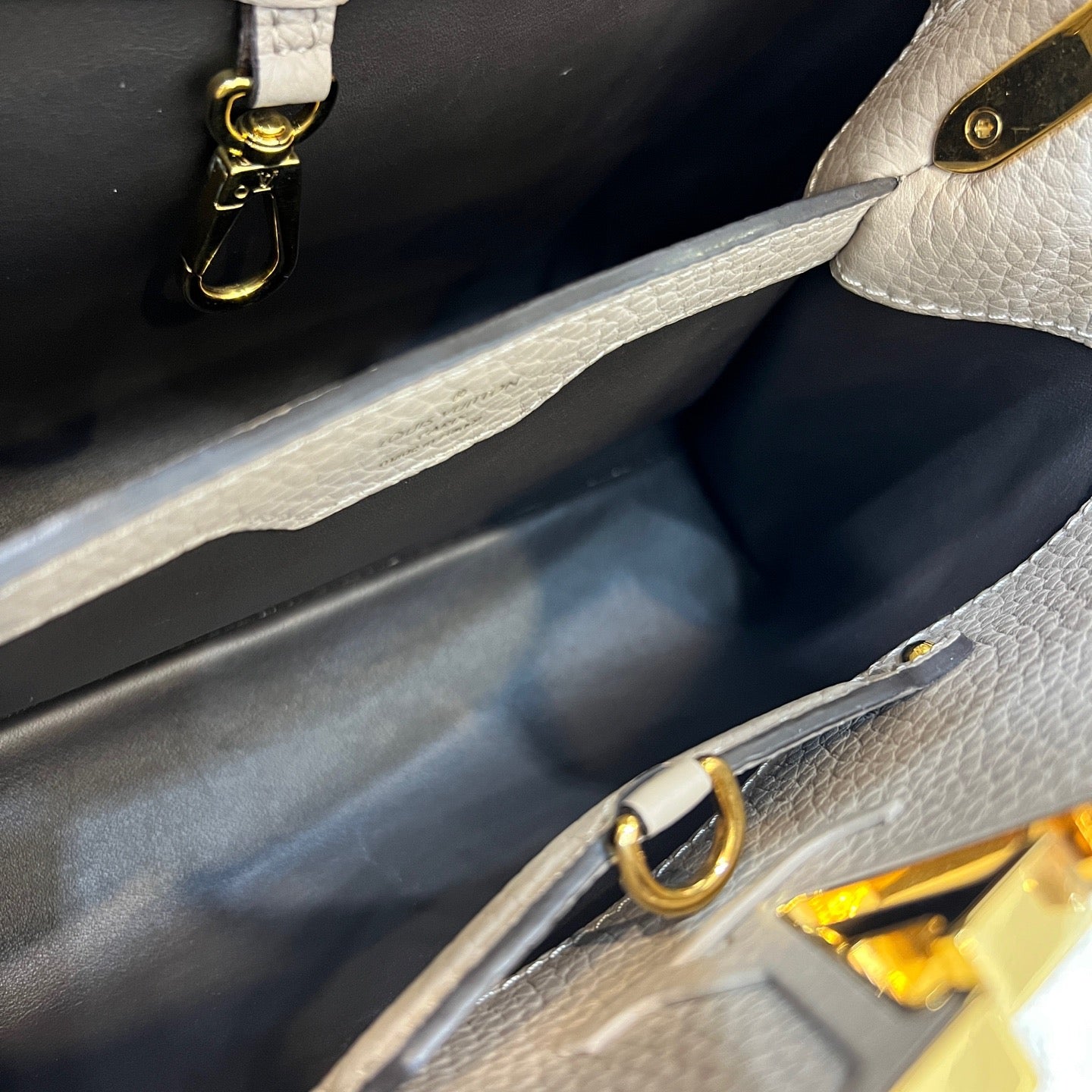 Louis Vuitton Capucines BB – Taupe Calfskin with Python Handle