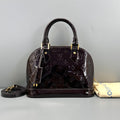 Louis Vuitton Amarante Monogram Vernis Alma