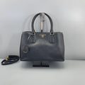 Prada Black Saffiano Leather Galleria Medium