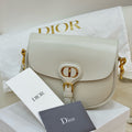 Dior Bobby Medium, Off‑White Smooth Calfskin