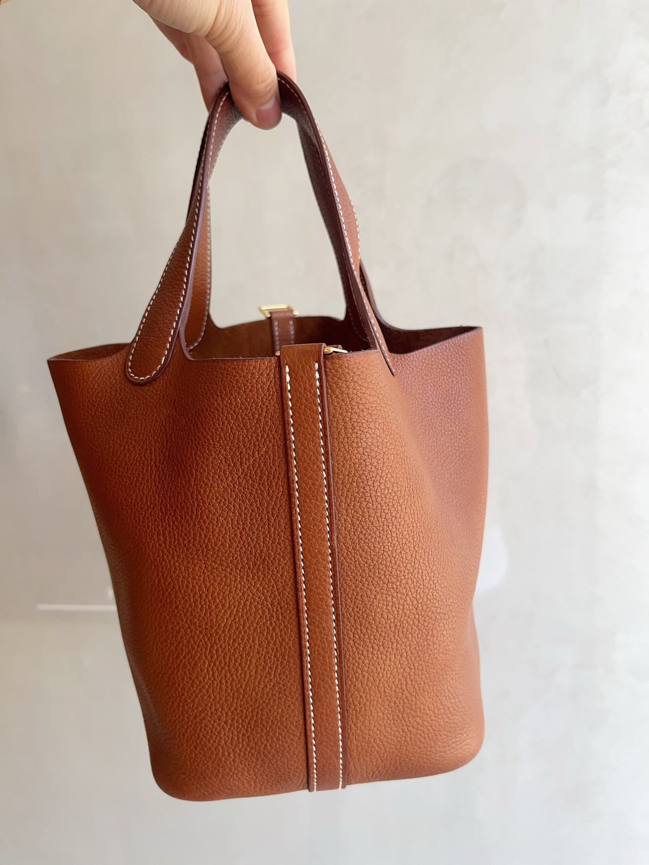 Hermès Picotin Lock 18 Brown  Stamp W