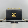Louis Vuitton Black Epi Leather Twist