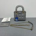 Dior Lady Dior Mini Grey