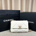 Chanel 19 Bag Medium White
